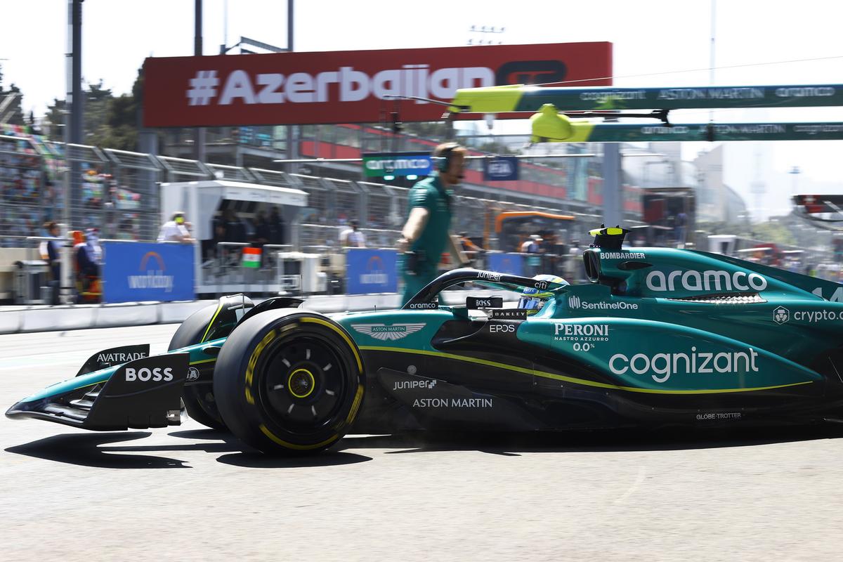 【SQ2】アストンマーティンF1はDRS問題抱えたままSQ3へ／F1アゼルバイジャンGPスプリントシュートアウト