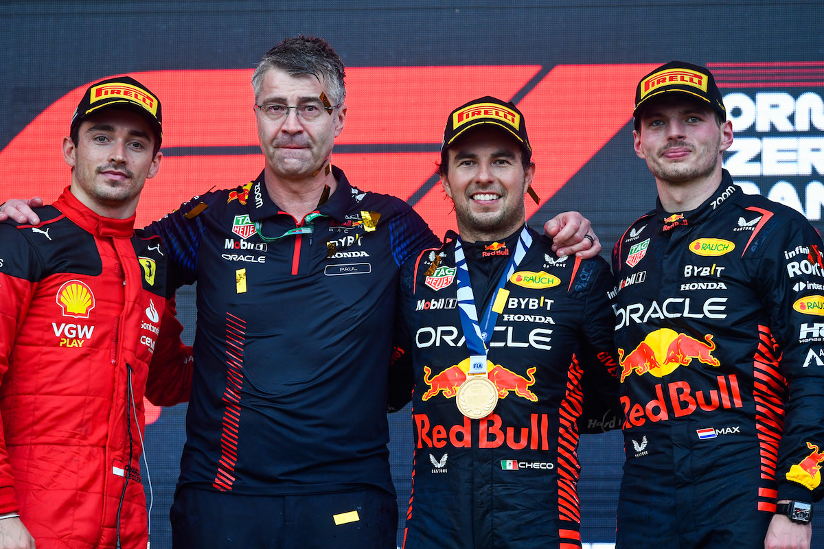 【F1アゼルバイジャンGPレポート】ペレスがフェルスタッペンを振り切りレッドブル1-2！角田裕毅が2戦連続10位！