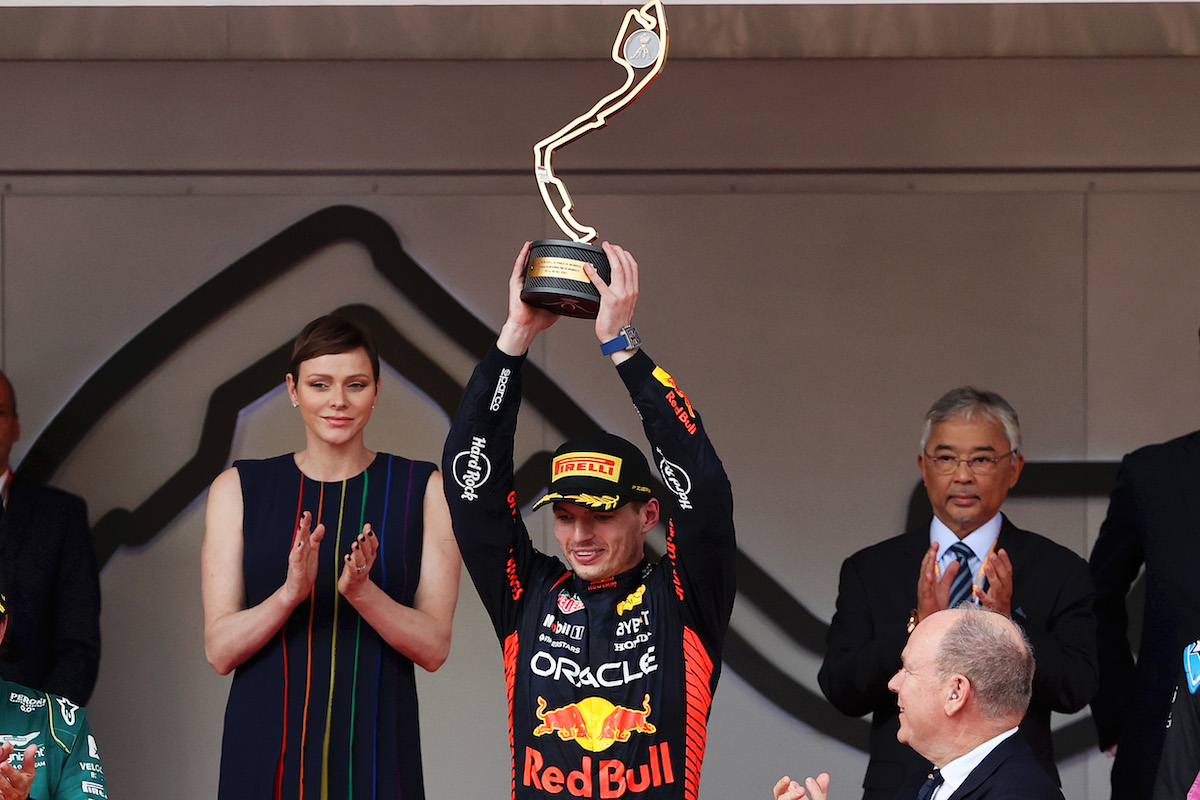 フェルスタッペン完勝！「モナコでまた勝ててスーパーナイスだよ！雨で信じられないほど滑って何度か壁にぶつかったけどこれがモナコさ！」