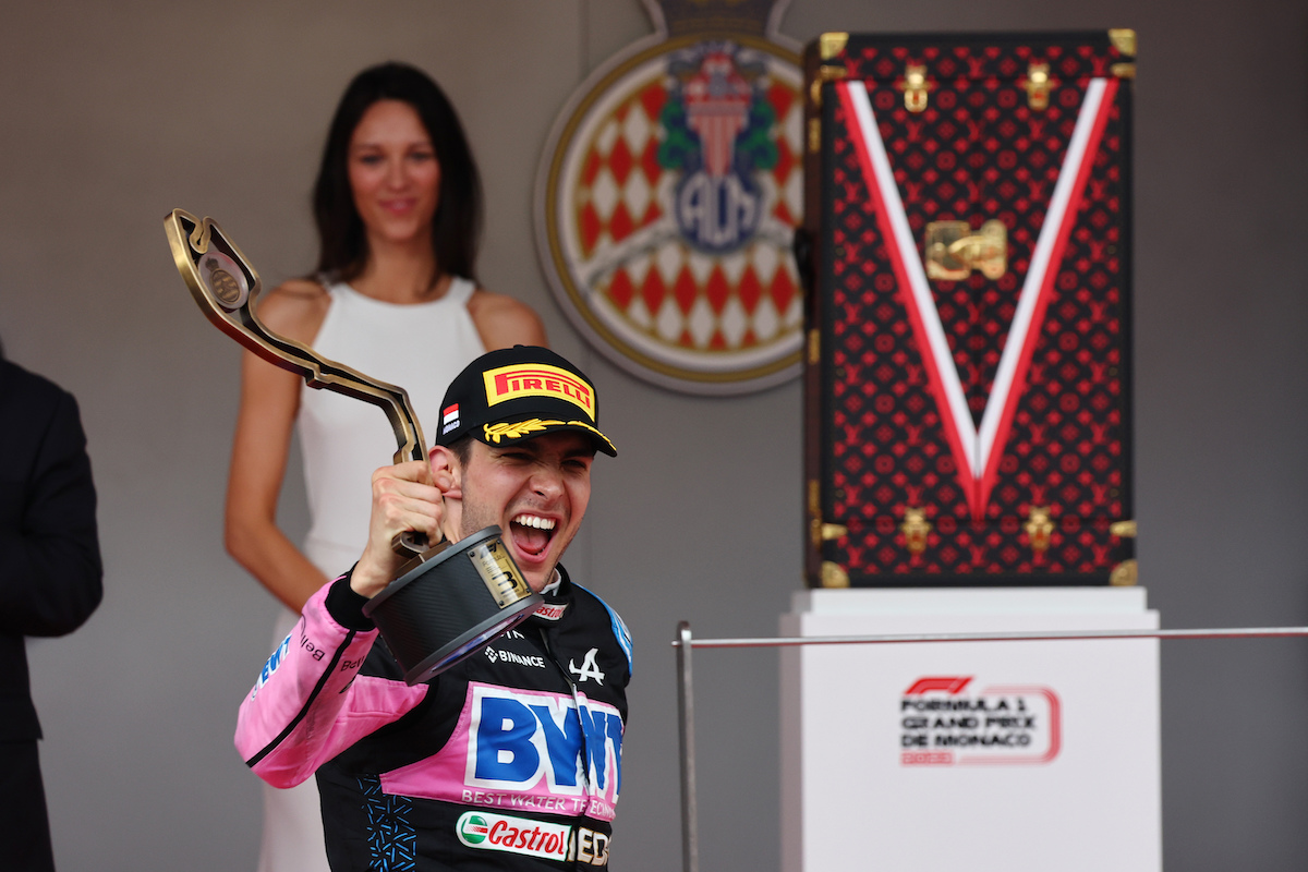 オコン、3位表彰台！「なんて気分だ！伝説的なモナコで3位なんてすごく幸せだよ」