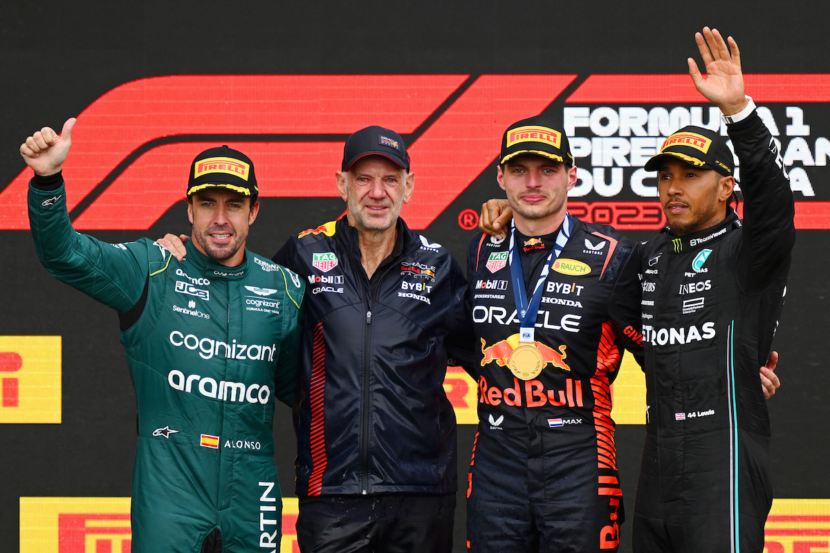 【F1カナダGP順位＆レポート】フェルスタッペンがポール・トゥ・ウィンでセナに並ぶ41勝目、レッドブル100勝目！表彰台には“11冠”の王者達！角田裕毅14位