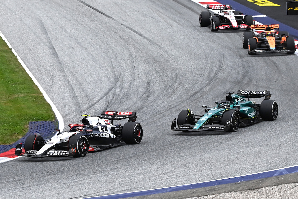 アストンマーティンF1のランス・ストロール「ターン3で角田裕毅をパスしたのは楽しかったよ」