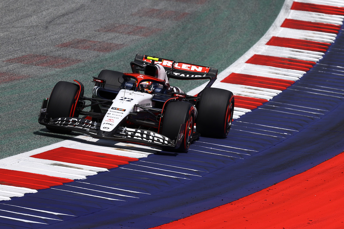 【予選Q1】角田裕毅はQ1突破に0.021秒届かず、デ・フリースは最下位でアルファタウリF1はQ2進出ならず