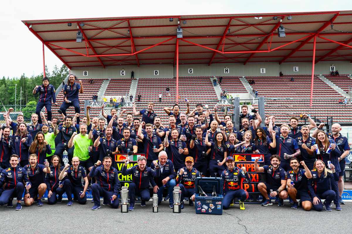 【レッドブル】F1ベルギーGPでの1-2フィニッシュは「チームワークの集大成」だとクリスチャン・ホーナー