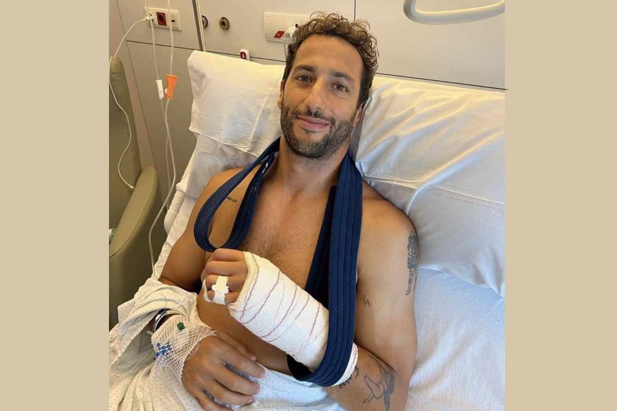 【アルファタウリ】リカルドの手術は成功もレース復帰は9月下旬のF1日本GPか