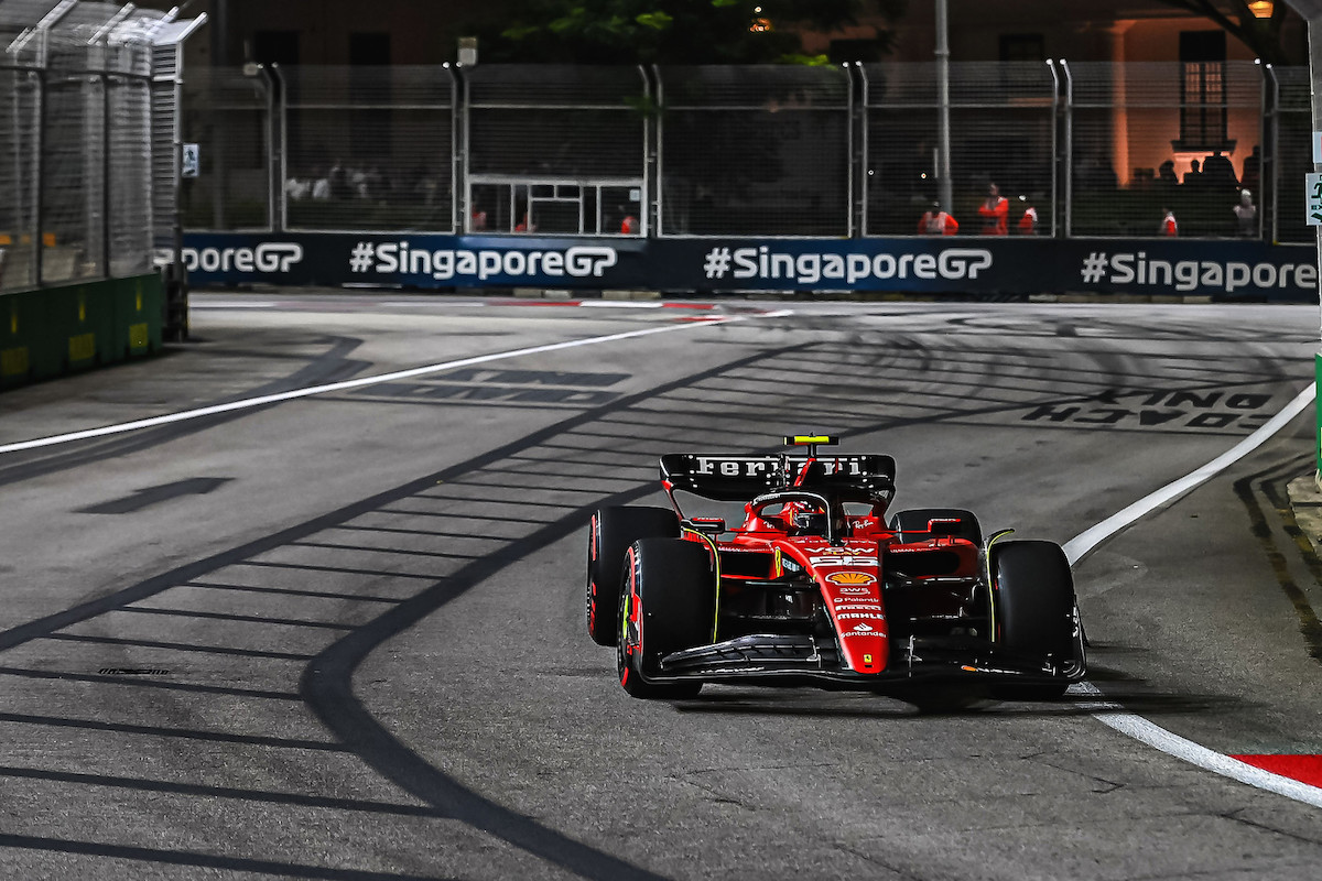 サインツ、FP2でトップタイム「ポジティブな金曜日だ。FP1から調子が良かった」