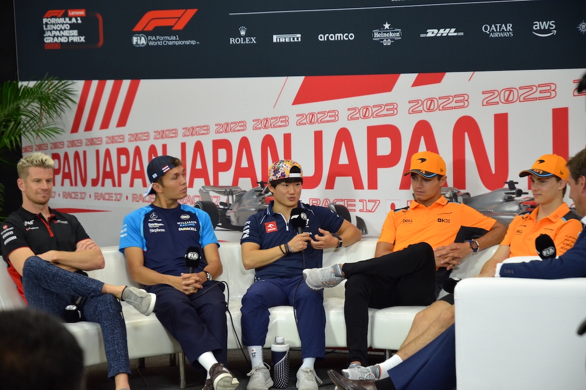 角田裕毅「まだシートは確定していない」今週末に発表はある？ない？「もうすぐ分かる」