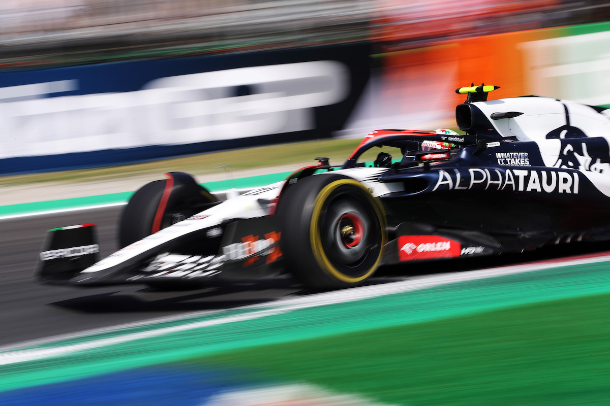 【予選Q2：F1イタリアGP】角田裕毅は0.013秒差の11番手、ローソン12番手で惜しくもQ2敗退！