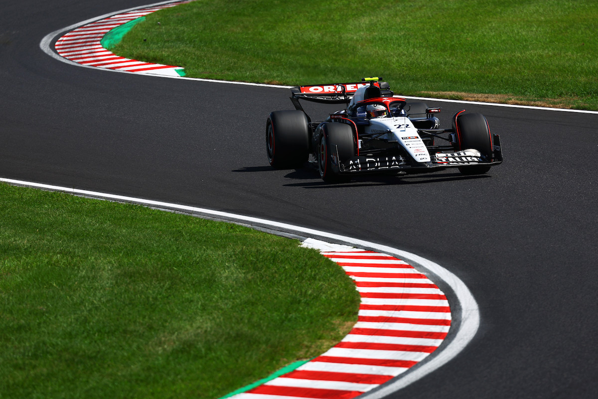 【Q1：F1日本GP】角田裕毅8番手＆ローソン4番手でアルファタウリ予選Q1突破！