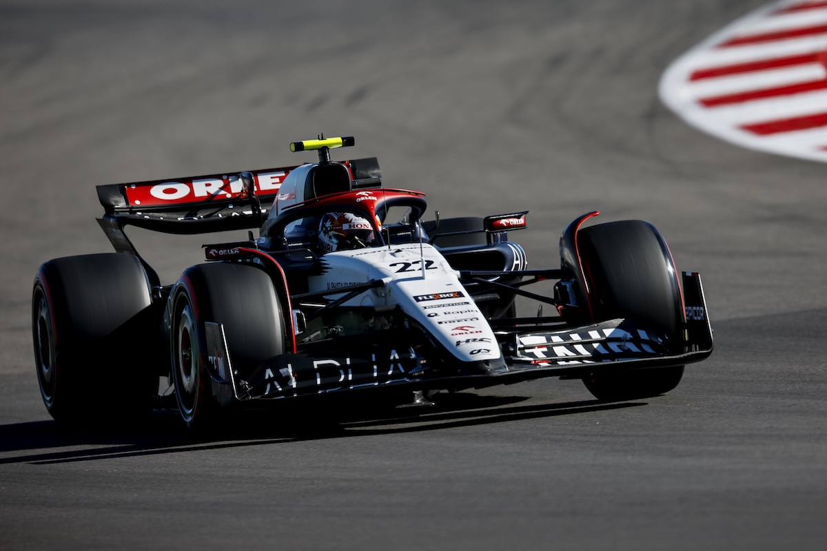 【F1アメリカGP：SQ1】角田裕毅、SQ1脱落･･･最終アタック直前でチェッカーフラッグ振られる