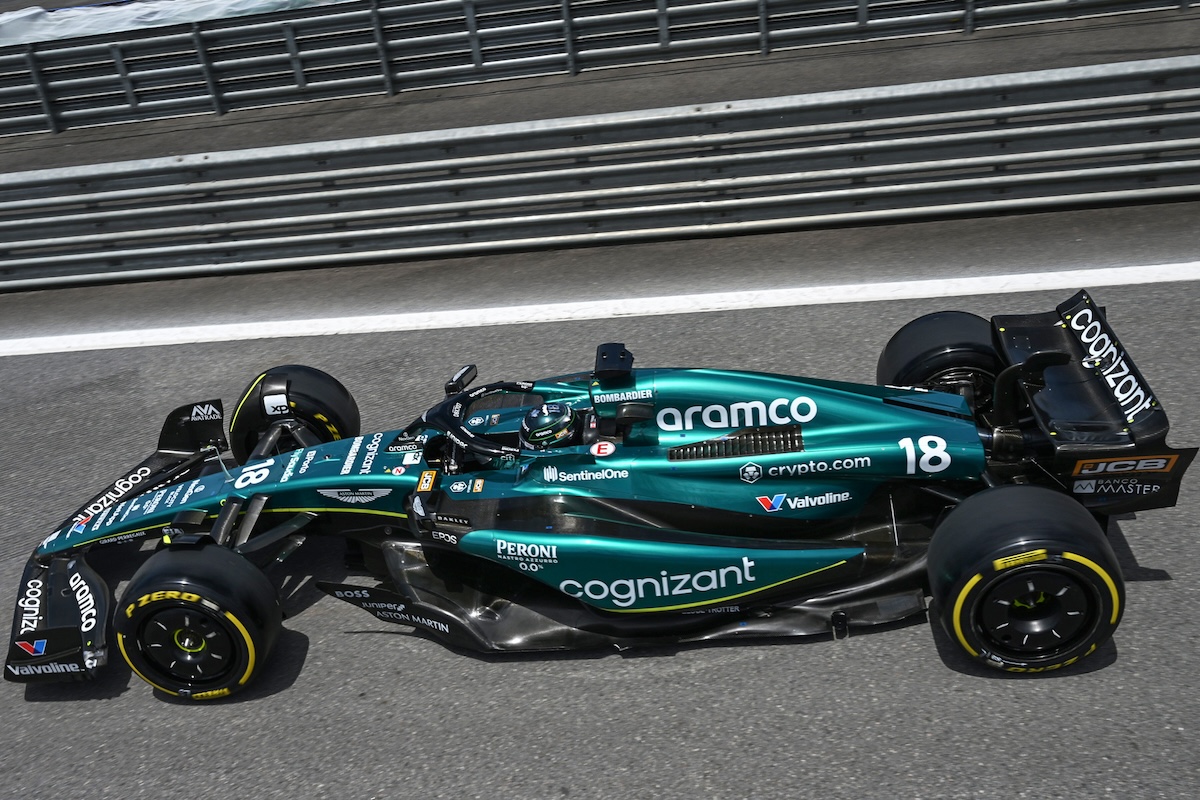 ストロール、決勝レースは3番グリッドから表彰台も狙えるか？「今日はクルマの感触が本当に良くて、常に前のクルマにアタックできた」