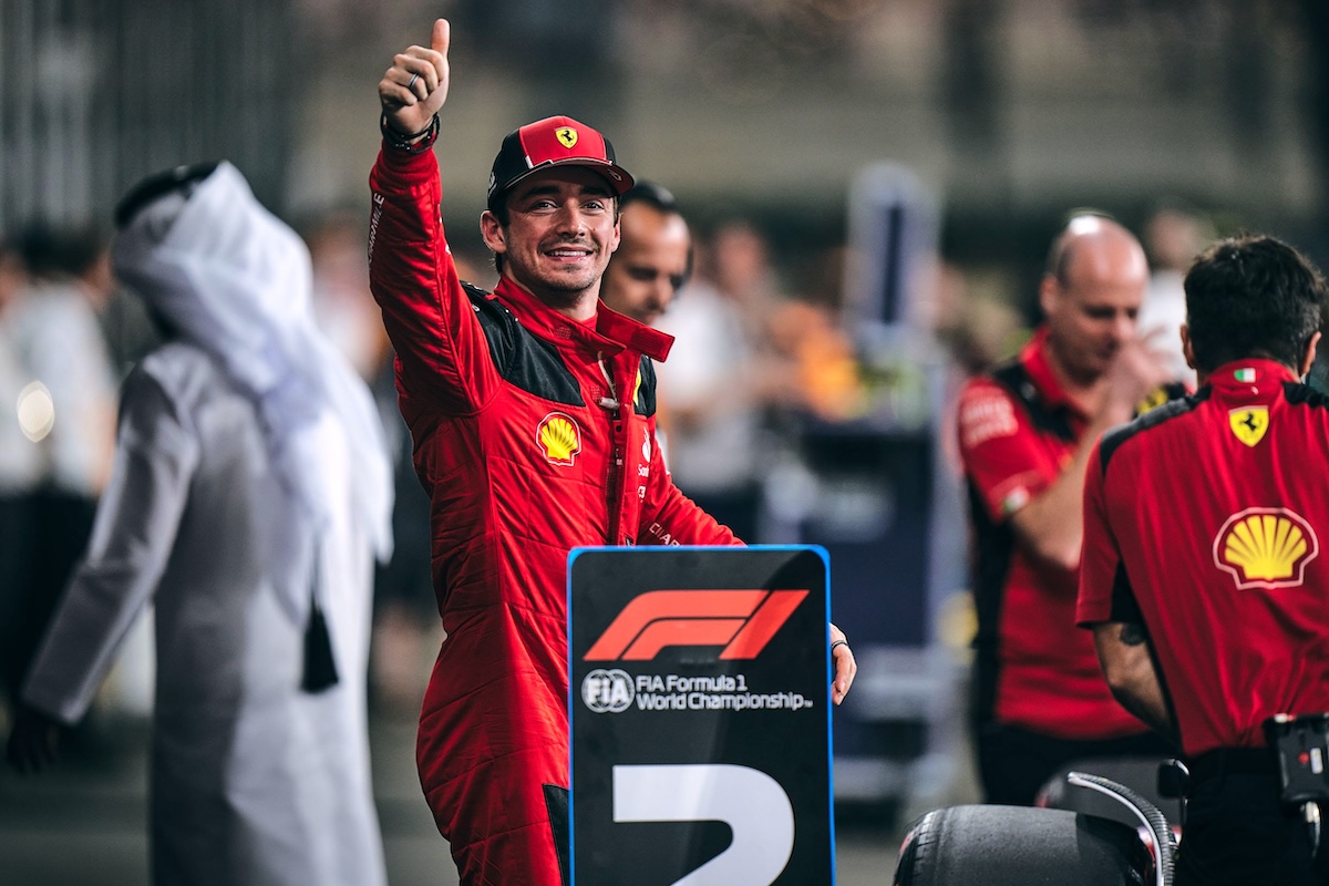 ルクレール、予想していなかったフロントロウに「満足」最大の目標はフェラーリF1の2位「全力を尽くすよ！」