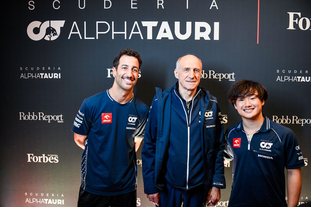 角田裕毅、恩師フランツ・トストの「笑顔」のためウィリアムズF1を倒す！アルファタウリF1代表最後のレースに「100%の力」で臨む