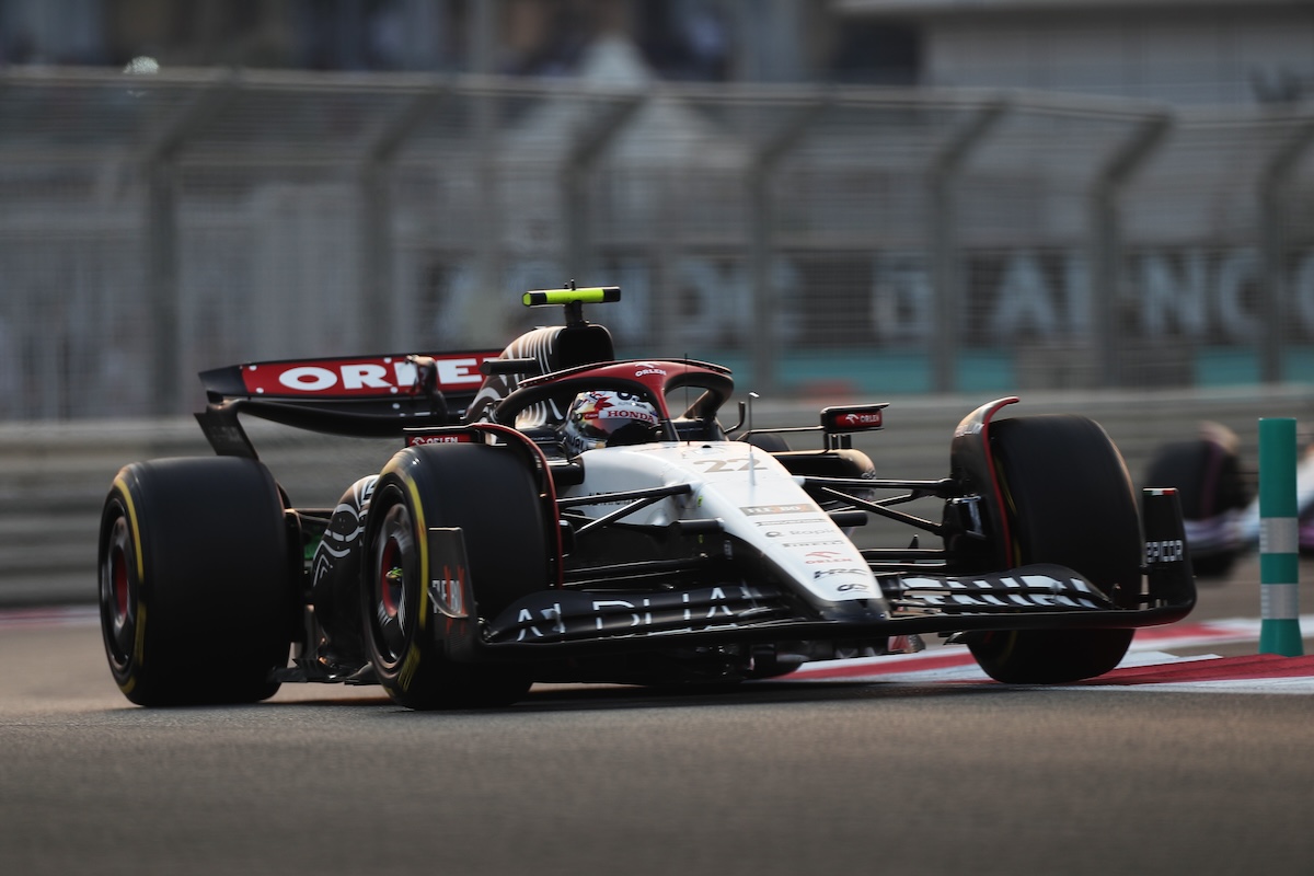 【F1アブダビGP：FP2順位】クラッシュで2度の赤旗･･･トップ3はルクレール、ノリス、フェルスタッペン！角田裕毅15番手