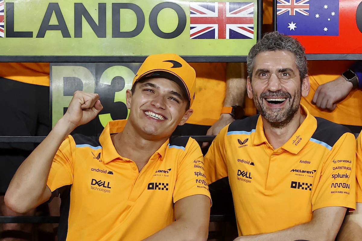 マクラーレンF1チーム代表、ノリスと複数年契約で“エキサイティングなペア”確保「共通の野心はチャンピオンになること」