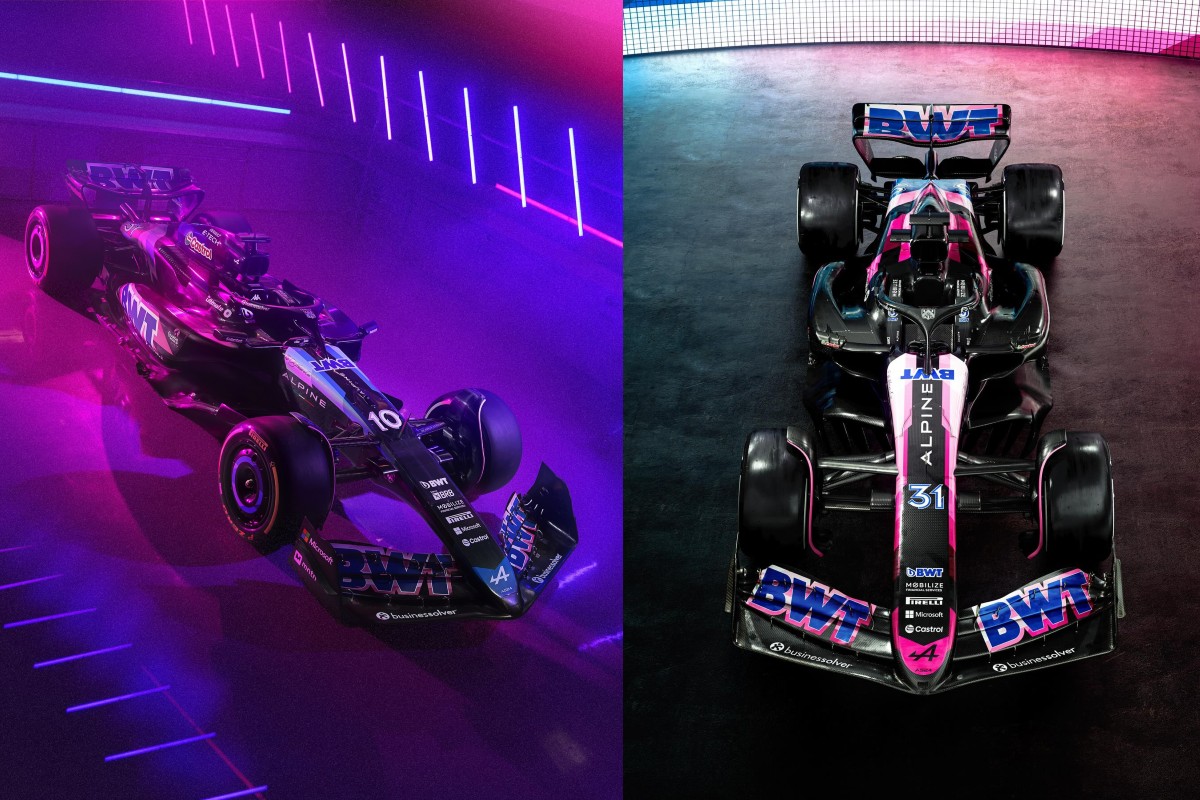 【F1新車発表】アルピーヌF1、2024年の新車『A524』を発表！今年も2パターンを用意