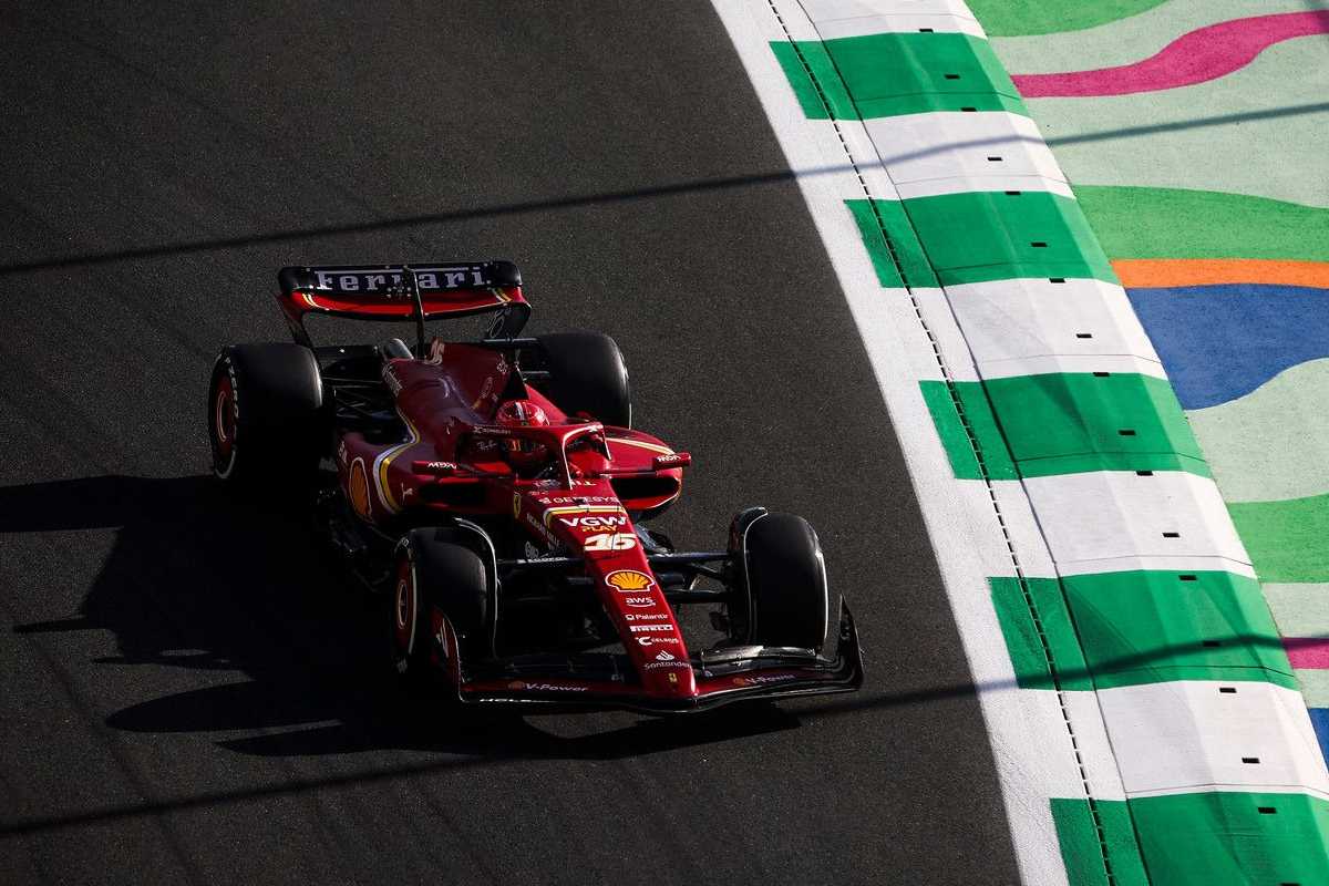 「マリオカートみたい！」フェラーリのルクレール、思わず叫ぶ…F1サウジアラビアGPフリー走行1回目