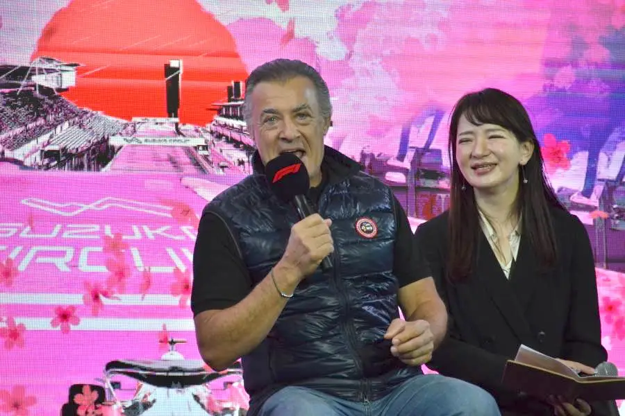 F1東京フェスティバルにジャン・アレジ登壇　鈴鹿の魅力と春のF1日本GP開催への期待や見どころ、F1アンバサダーの仕事を語る