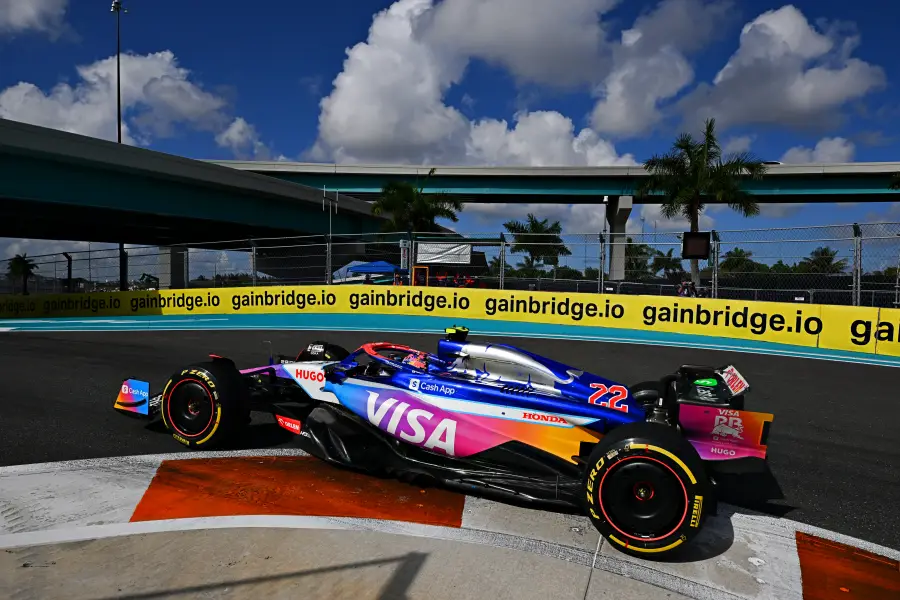 【F1マイアミGP：スプリント予選】RBリカルドが大殊勲4番手！角田裕毅とメルセデスF1はまさかのSQ2敗退…ポールはフェルスタッペン