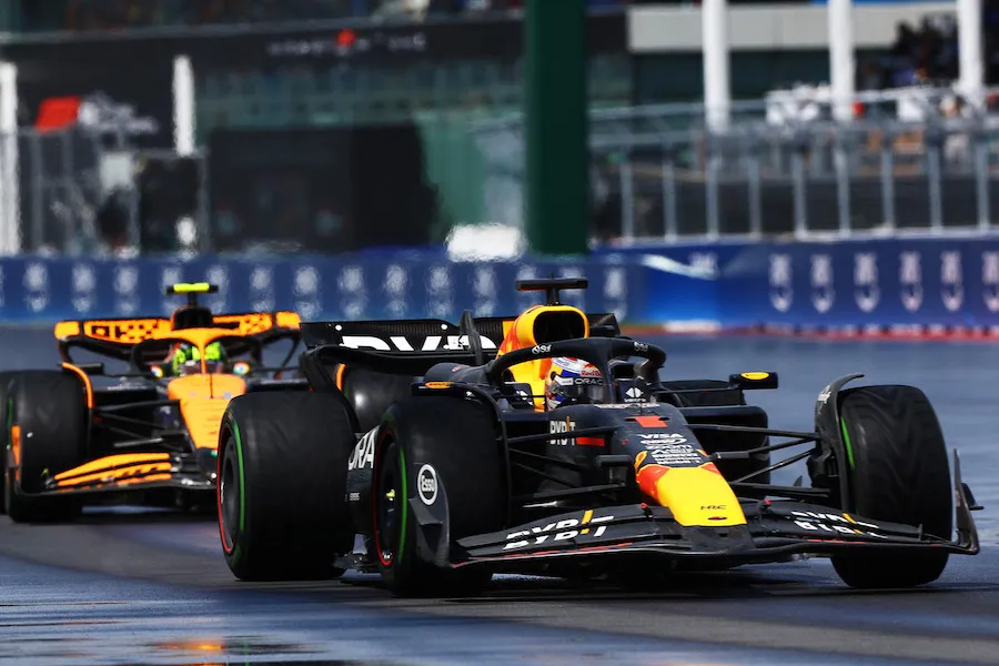 【F1カナダGP決勝】フェルスタッペンが雨の中で勝利！角田裕毅、濡れた路面に苦戦しポイント逃す！リカルド8位、ペレスはリタイア！