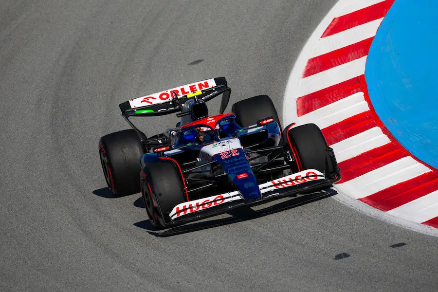 【予選Q1：F1スペインGP】角田裕毅、わずか0.104秒差で惜しくも敗退！トップから0.842秒差の大接戦…RB勢伸びず2台敗退