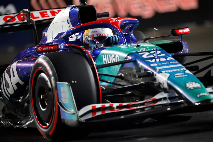 【F1ラスベガスGP：予選Q3】角田裕毅が予選7番手！ランキング争う仲良しガスリーが自己最高3番手！ポールはラッセル、フェルスタッペン5番手とやや苦戦