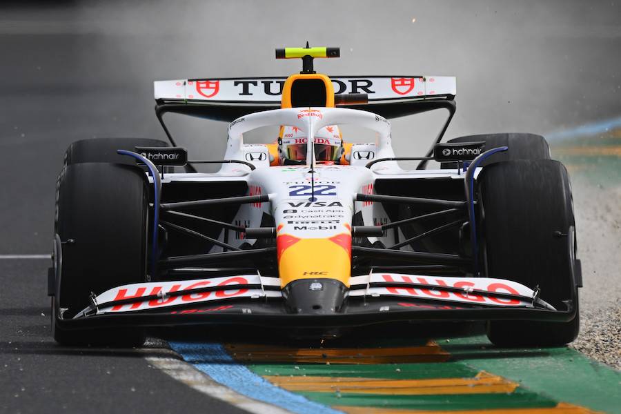 【F1オーストラリアGP：予選Q2全ドライバータイム表】角田裕毅、開幕戦で堂々Q3進出！相棒ハジャー、アストンマーティン勢は敗退