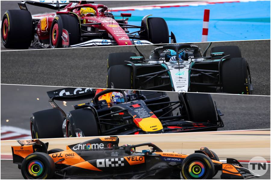 【F1テスト最終日タイム】メルセデス復活の兆し？レッドブルと0.021秒差の接戦を制す！