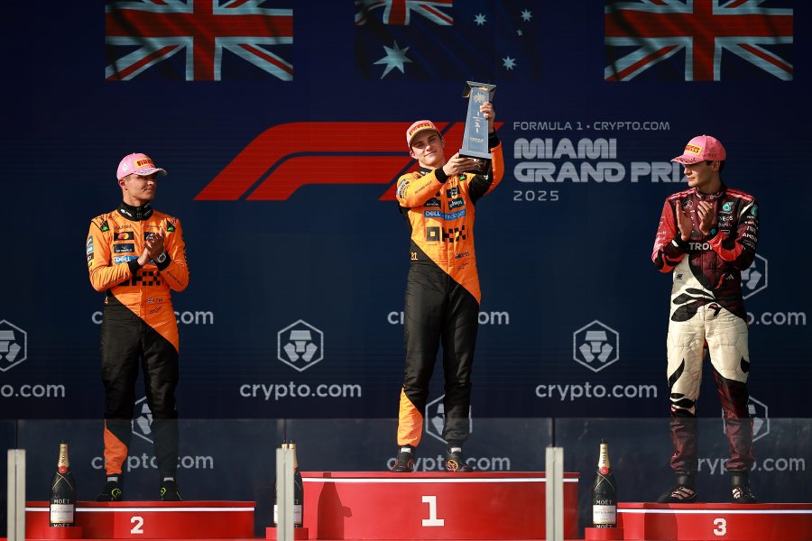 【F1ドライバーランキング：ポイント差】ピアストリ独走131点！ノリスも続くマクラーレン無双、フェルスタッペンは失速／F1マイアミGP