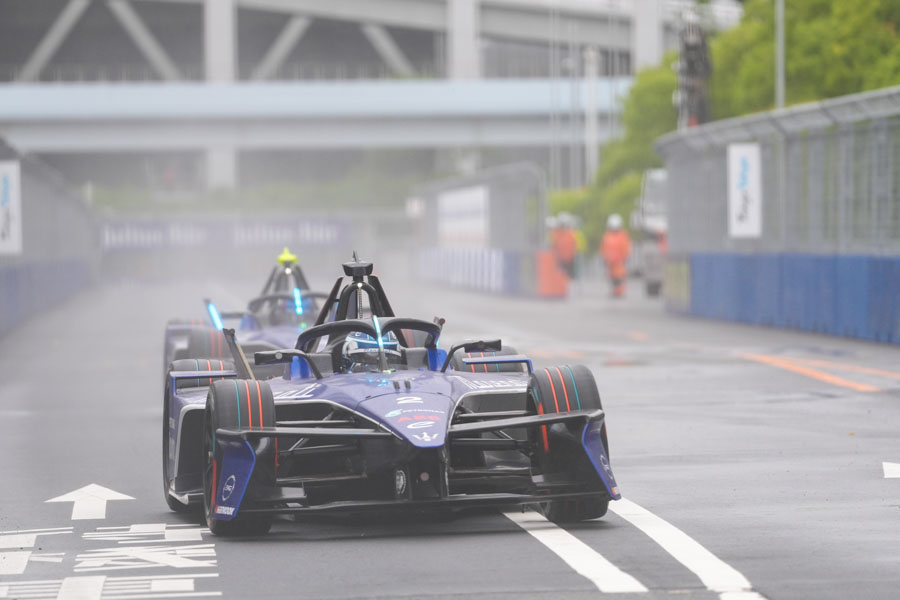 【第8戦フォーミュラE東京大会】マセラティ、14番手から大逆転V！赤旗予想しピットブースト作戦ズバリ的中、日産の母国勝利を阻止