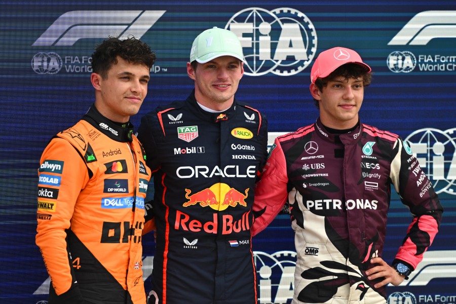 【F1マイアミ予選まとめ】角田裕毅10番手！フェルスタッペン、0.067秒差の接戦を制しポール獲得