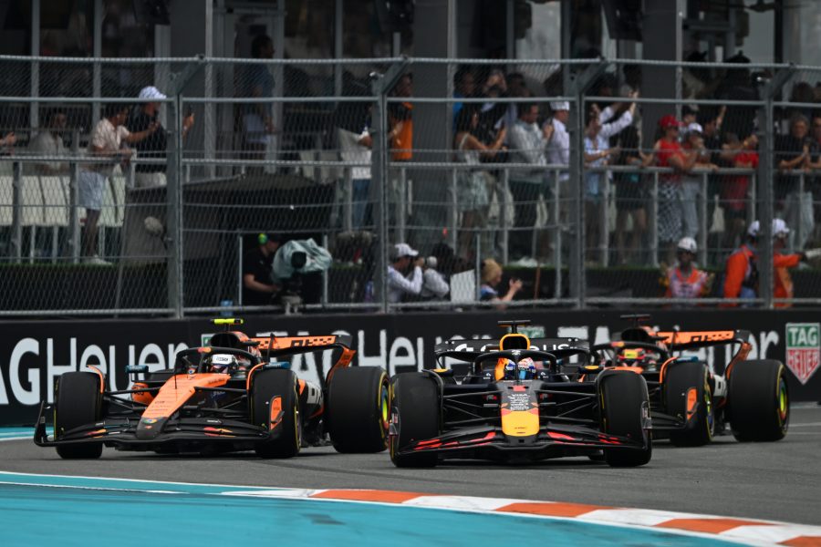 【動画: F1マイアミGPタイム／前車差】ピアストリ圧巻3連勝今季4勝目！フェルスタッペンは4位、角田裕毅が最終周でトップ10死守！