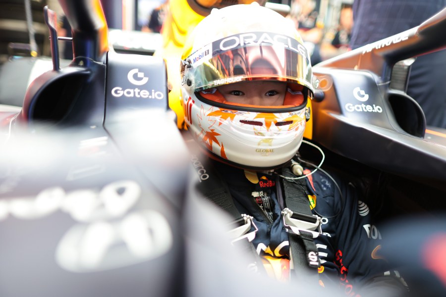 【F1スペインGP：FP1途中経過】角田裕毅が6番手と好位置！規制強化もマクラーレン好調、フェルスタッペンは2番手