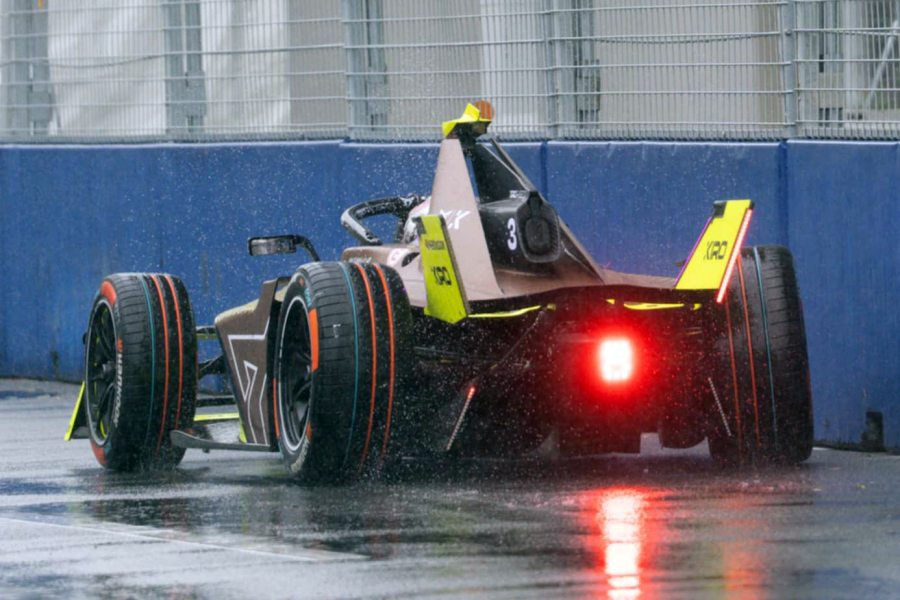 【FP2結果：スターティンググリッド】雨で赤旗連発！フォーミュラE東京、予選中止で日産ローランドがポールポジション獲得