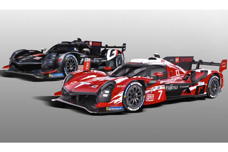 トヨタ、ル・マン24時間参戦40周年、伝説のTS020カラー復刻！赤白と黒のGR010 HYBRIDで6勝目に挑戦
