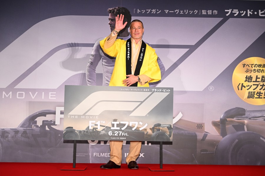 【動画・画像】ブラッドピット3年ぶり来日！F1は映画と同じチーム戦、鈴鹿走行を熱望…舞台挨拶3分で完売