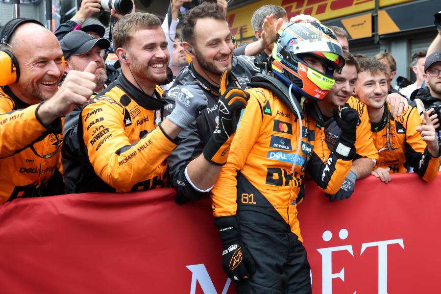 「ここしかないと思った」ピアストリが“勝負の1周目”で決めた！今季6勝目でタイトル争い加速【F1ベルギーGP】