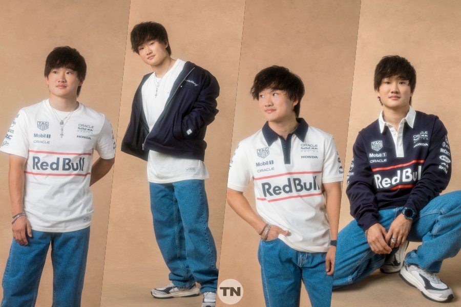 角田裕毅が着こなす！レッドブル×カストーレ新作「ヘリテージ」、日本からも購入OK