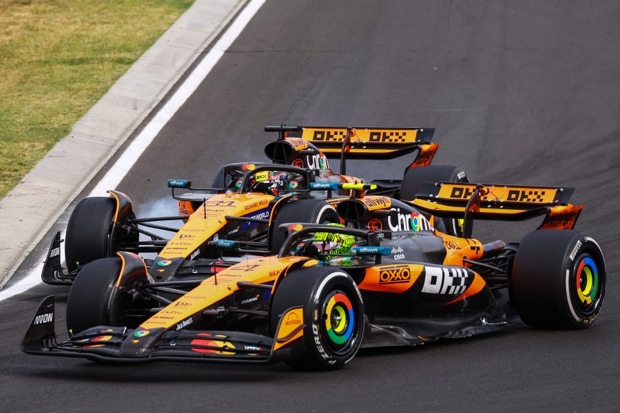 【F1ハンガリーGPタイム／前車差】ノリス戦略勝ち！ピアストリ2位　ローソン8位でフェルスタッペンを上回る　角田裕毅17位