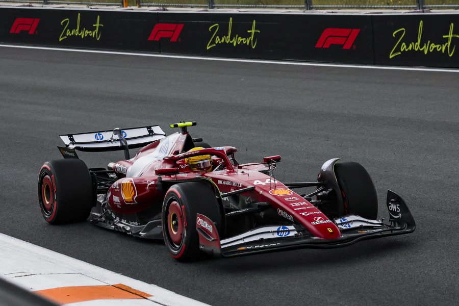 【F1オランダGP決勝】序盤から大荒れ！ハミルトン痛恨のクラッシュリタイア、雨粒で戦略混乱、角田裕毅は追い上げ必至