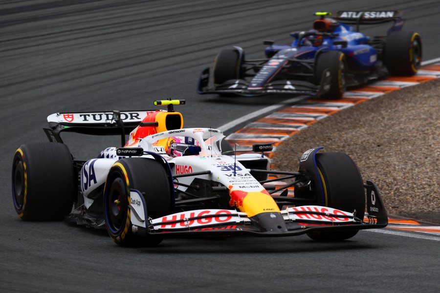 【F1オランダGP決勝】激怒！ローソンと接触で両者パンク、サインツに10秒ペナルティ「冗談でしょ？人生で一番馬鹿げた決断だ」