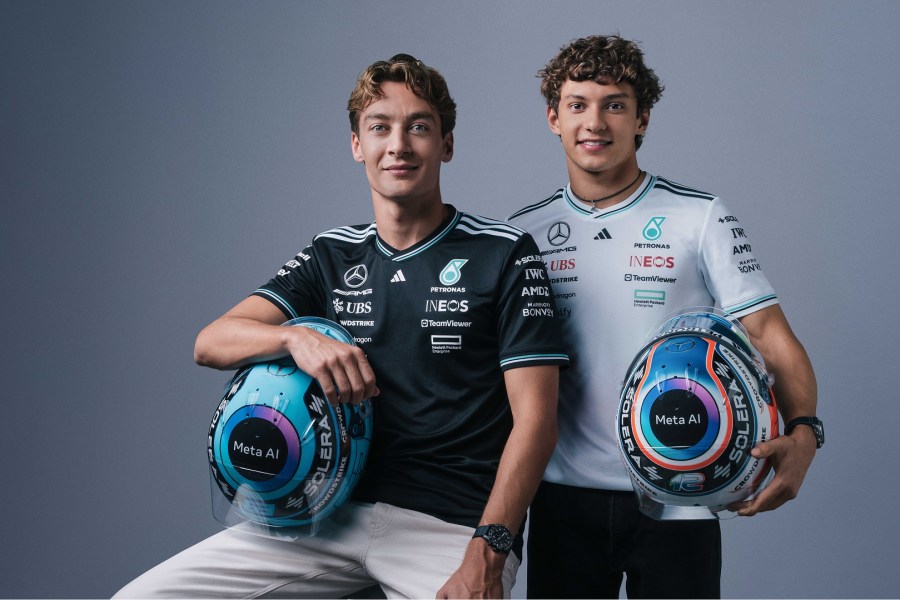 AI×F1の新時代へ　メルセデスF1がMeta AIと提携　アメリカGPで新ヘルメット公開