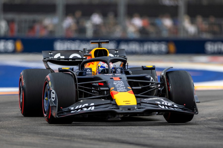 【F1シンガポールGP：予選Q3タイム／前車差】ラッセル＆メルセデスがポールポジション獲得！フェルスタッペン2番手、ハジャー8番手、アロンソとベアマンがTOP10