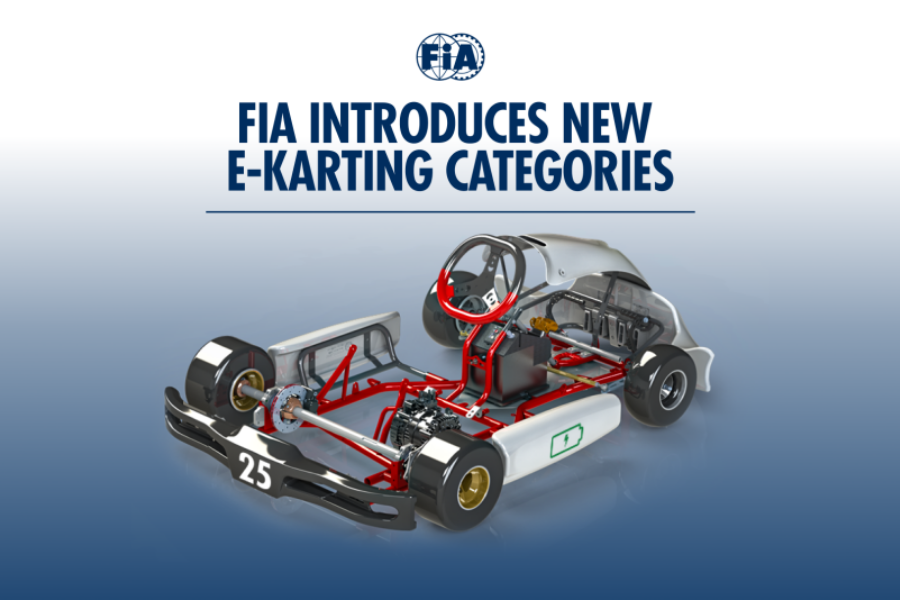 FIAが新時代の「eカート」クラスを正式承認　電動ジュニア＆シニアカテゴリー誕生へ　電動制限＆バッテリー位置も厳格化