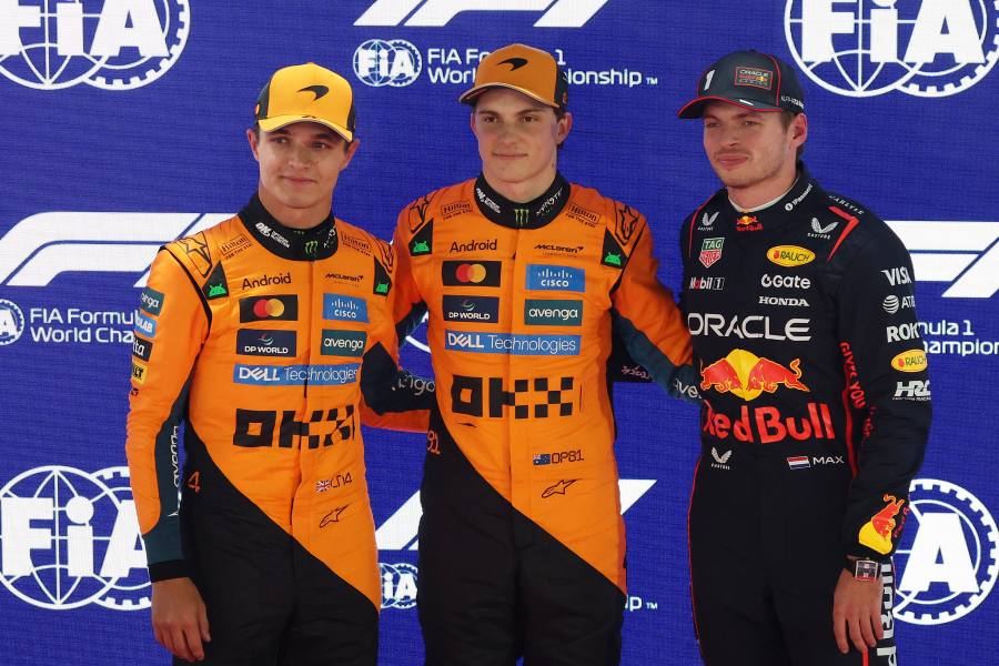 【F1カタールGP:Q3タイム／前車差】ピアストリがコースレコード更新でPP！ノリス2番手、フェルスタッペン3番手　ハジャー6番手の快走