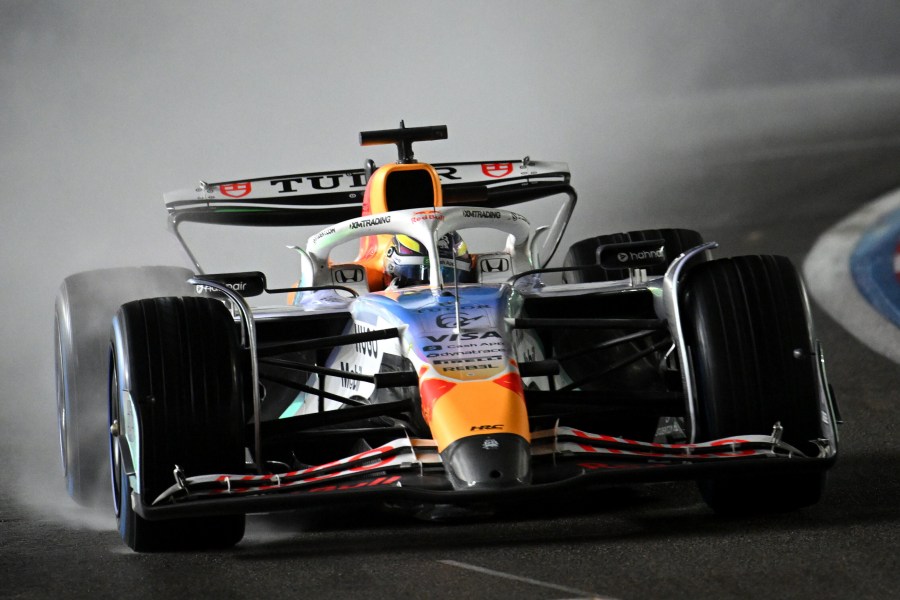 ハジャー8番手に「悔しい」「いけると思った」黄旗で流れ断たれる／F1ラスベガスGP予選