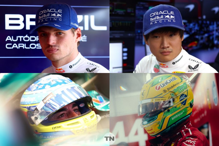【F1サンパウロGP予選】フェルスタッペン＆角田はQ1敗退の衝撃！アロンソ、ハミルトンはQ2脱落、ハジャー＆ローソンはQ3進出　ノリスが今季6度目PP！