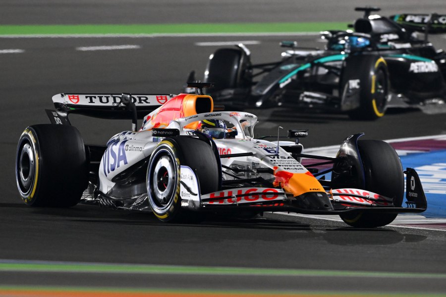 レーシングブルズ代表がハジャーに謝罪　“想定外の破損”でリタイア　ローソンは9位入賞で存在感／F1カタールGP