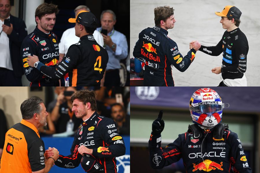 “三つ巴”タイトル決戦が動き出す！ノリスは冷静さ保てるか･･･フェルスタッペンは「後ろはカオスでいい」F1アブダビGPで火花