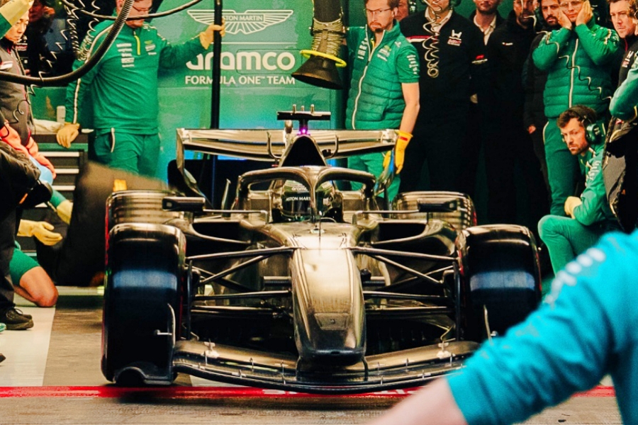 【F1新車：画像解析】ニューウェイ設計×ホンダPU初走行　アストンマーティンF1「AMR26」を分析